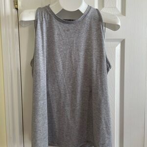 Gray Nike Sleeveless Athletic Tank Top